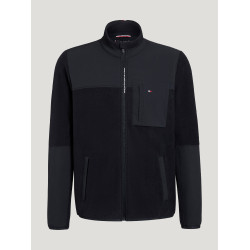 Veste polaire Tommy Hilfiger Equestrian Woodstock homme Desert sky Bleu Veste polaire Tommy Hilfiger Equestrian Woodstock homme Desert sky Bleu