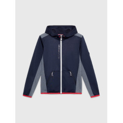 Veste softshell Tommy Hilfiger Equestrian London femme Desert sky Bleu