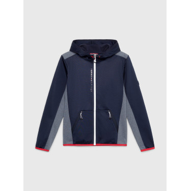 Veste softshell Tommy Hilfiger Equestrian London femme Desert sky Bleu