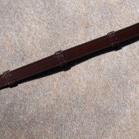 Rênes de Bride Working by Dy'on Tout Cuir Avec 7 Arretoirs 5/8" Marron