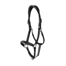 Licol Cuir Extra Souple Working By Dy'on Noir