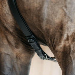 Collier de chasse 5 points avec élastiques New English Collection Dy'on Noir Collier de chasse 5 points avec élastiques New English Collection Dy'on Noir