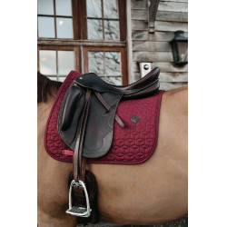 Tapis de selle Classic dressage Kentucky Bordeaux Tapis de selle Classic dressage Kentucky Bordeaux