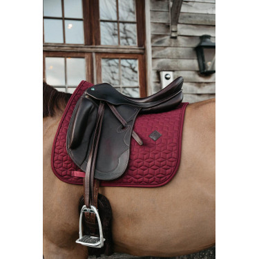 Tapis de selle Classic dressage Kentucky Bordeaux Tapis de selle Classic dressage Kentucky Bordeaux