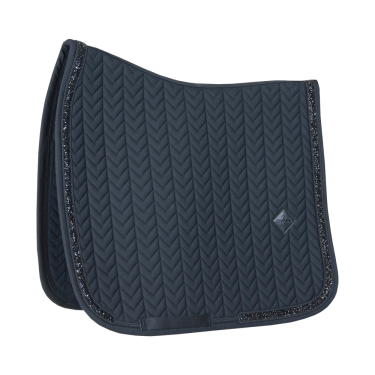 Tapis de selle Kentucky Glitter Stone dressage Noir Tapis de selle Kentucky Glitter Stone dressage Noir