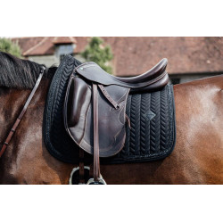 Tapis de selle Kentucky Glitter Stone dressage Noir Tapis de selle Kentucky Glitter Stone dressage Noir