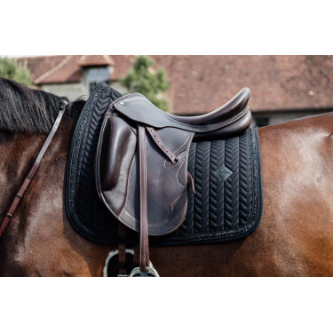 Tapis de selle Kentucky Glitter Stone dressage Noir Tapis de selle Kentucky Glitter Stone dressage Noir