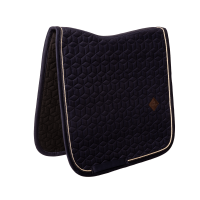 Tapis de selle Velvet dressage Kentucky Bleu marine Tapis de selle Velvet dressage Kentucky Bleu marine