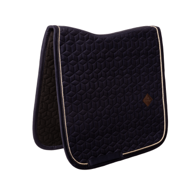 Tapis de selle Velvet dressage Kentucky Bleu marine Tapis de selle Velvet dressage Kentucky Bleu marine