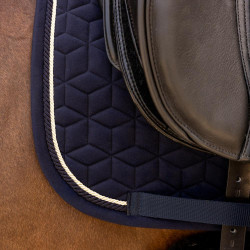 Tapis de selle Velvet dressage Kentucky Bleu marine Tapis de selle Velvet dressage Kentucky Bleu marine