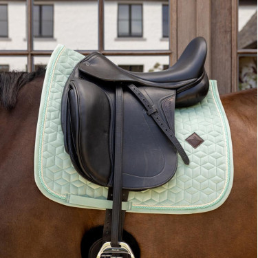 Tapis de selle Velvet dressage Kentucky Menthe Vert Tapis de selle Velvet dressage Kentucky Menthe Vert