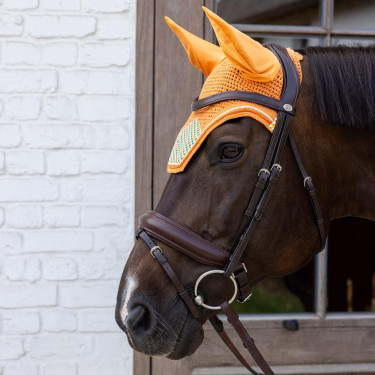 Bonnet anti-mouches Kentucky Wellington Velours avec Imprimés Coloré Bonnet anti-mouches Kentucky Wellington Velours avec Imprimés Coloré