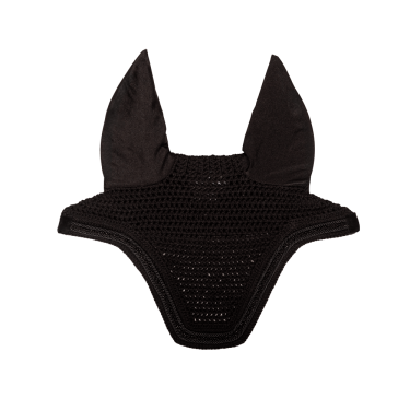 Bonnet anti-mouches Kentucky Wellington Velvet Mini Perles Noir Bonnet anti-mouches Kentucky Wellington Velvet Mini Perles Noir