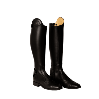 Bottes d’équitation Dy'on à lacets noir de la taille 41/45