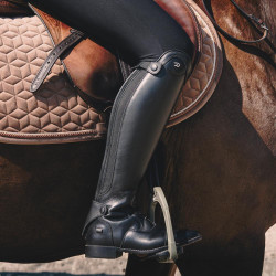 Bottes d’équitation Dy'on à lacets noir de la taille 41/45 Bottes d’équitation Dy'on à lacets noir de la taille 41/45