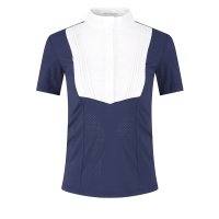 Chemise de Concours Kentucky Femme Heritage Air manches courtes Marine Bleu marine