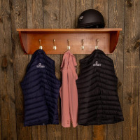 Étagère à casque avec 5 crochets Grooming Deluxe by Kentucky Bois Beige