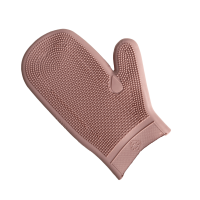 Gant de Grooming en Caoutchouc Grooming Deluxe by Kentucky Vieux rose