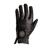Gants d'équitation Kentucky Grip et Paillettes Noir