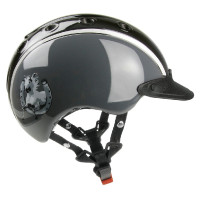 CASQUE CASCO NORI Noir / gris / fer à cheval
