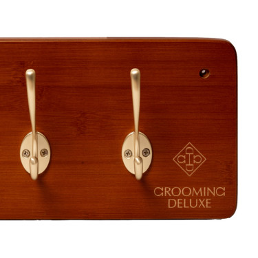 Porte-Sangles et Vestes 10 Crochets Grooming Deluxe by Kentucky Bois Beige Porte-Sangles et Vestes 10 Crochets Grooming Deluxe by Kentucky Bois Beige