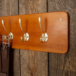 Porte-Sangles et Vestes 10 Crochets Grooming Deluxe by Kentucky Bois Beige Porte-Sangles et Vestes 10 Crochets Grooming Deluxe by Kentucky Bois Beige