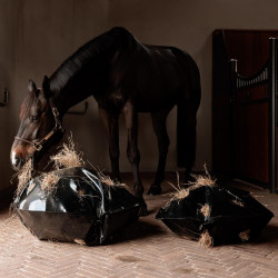 Sac à Foin Play & Slowfeeder Rond Grooming Deluxe by Kentucky Noir