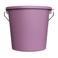Seau avec Couvercle Grooming Deluxe by Kentucky Vieux rose