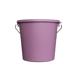 Seau avec Couvercle Grooming Deluxe by Kentucky Vieux rose