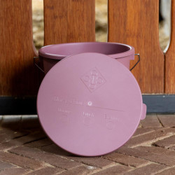 Seau avec Couvercle Grooming Deluxe by Kentucky Vieux rose