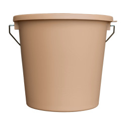 Seau avec Couvercle Grooming Deluxe by Kentucky Beige