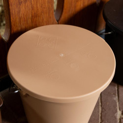 Seau avec Couvercle Grooming Deluxe by Kentucky Beige