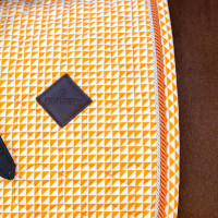 Tapis de selle Kentucky Velvet Dressage Printing Orange