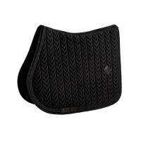 Tapis de selle Kentucky Velvet Mini Peals Jumping Noir Tapis de selle Kentucky Velvet Mini Peals Jumping Noir