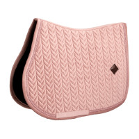 Tapis de selle Kentucky Velvet Mini Peals Jumping Vieux rose