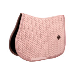 Tapis de selle Kentucky Velvet Mini Peals Jumping Vieux rose Tapis de selle Kentucky Velvet Mini Peals Jumping Vieux rose