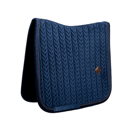 Tapis de selle Kentucky velvet mini Pearls Dressage Marine Bleu marine Tapis de selle Kentucky velvet mini Pearls Dressage Marine Bleu marine