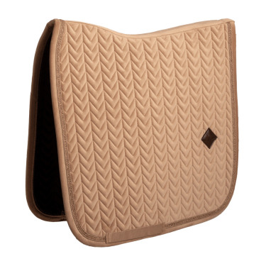 Tapis de selle Kentucky velvet mini Pearls Dressage Beige