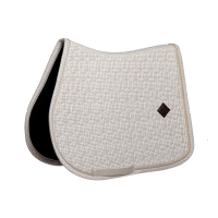 Tapis de Selle Velours Kentucky Imprimés Gris / blanc Tapis de Selle Velours Kentucky Imprimés Gris / blanc