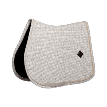 Tapis de Selle Velours Kentucky Imprimés Gris / blanc Tapis de Selle Velours Kentucky Imprimés Gris / blanc