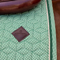 Tapis de Selle Velours Kentucky Imprimés Vert