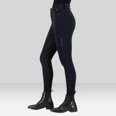Pantalon d'équitation Euro-Star Arielle Connect FullGrip femme Noir Pantalon d'équitation Euro-Star Arielle Connect FullGrip femme Noir