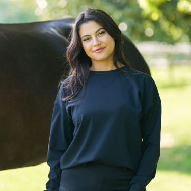 Sweat Imperial Riding Horse Angel femme Noir Sweat Imperial Riding Horse Angel femme Noir