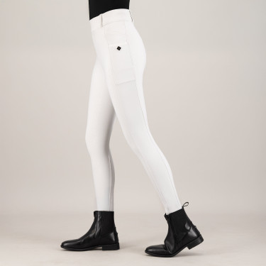 Legging d'équitation de compétition Imperial Riding Tamara Blanc