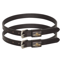 Lanières d'éperons HV Polo Legacy Marron chocolat