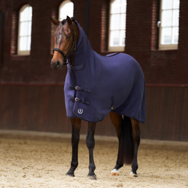 Couverture polaire avec cou Imperial Riding Fundamental Marine Bleu marine