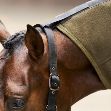 Couverture polaire avec cou Imperial Riding Fundamental Vert olive