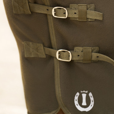 Couverture polaire avec cou Imperial Riding Fundamental Vert olive
