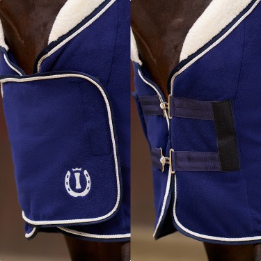 Couverture polaire Imperial Riding Essential Marine Bleu marine Couverture polaire Imperial Riding Essential Marine Bleu marine
