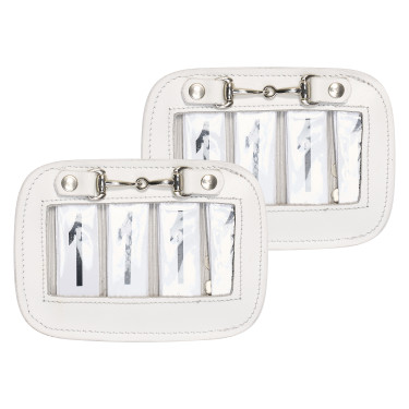 Numéro de compétition HV Polo Gloria square par 2 Blanc